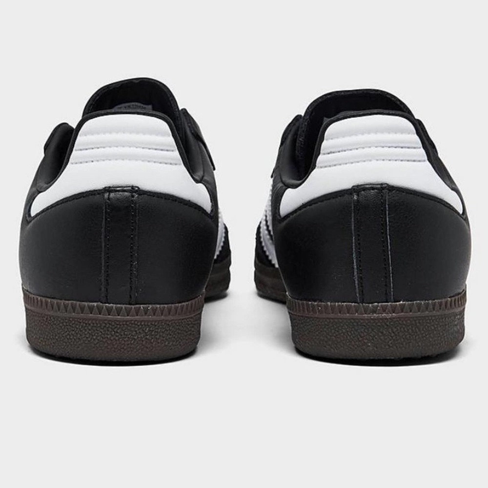 Adidas Samba OG Retro Leather Sneakers Black White Size WOMEN'S 7.5 - Picture 11 of 13